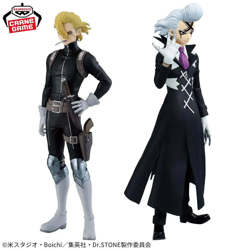 Original BANPRESTO Dr.STONE The Science of Modeling Stanley Snyder Geno Figure Anime Model Toy
