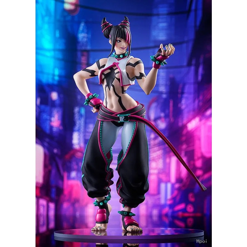 GSC Original POP UP PARADE Street Fighter 6 Series Chun-Li\Juri Not Movable Figure Statue Model Toys Ornaments Gifts Fo Boys