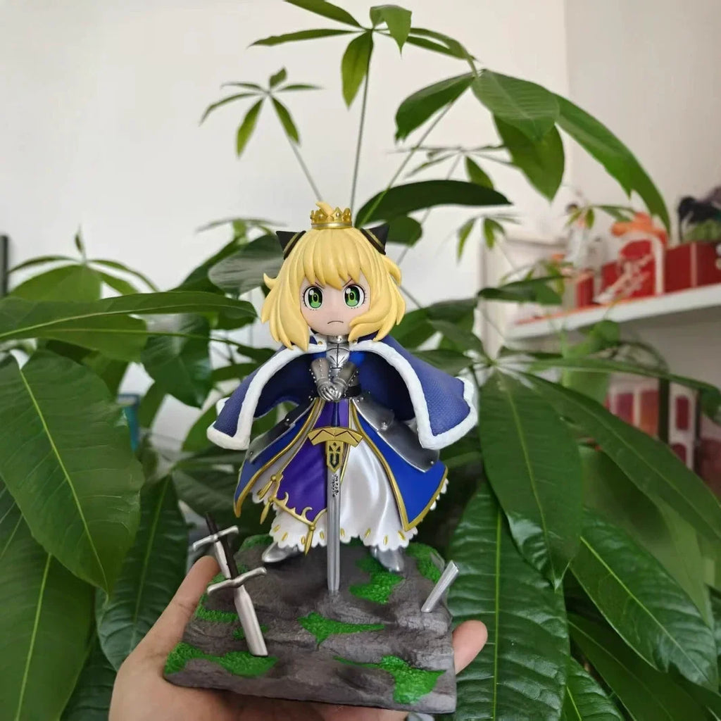 Anya Cos Saber Collectible Action Figure Spy Theme Home Decor Ornament Desktop Ideal Special Birthday Gift Figurine Collectors