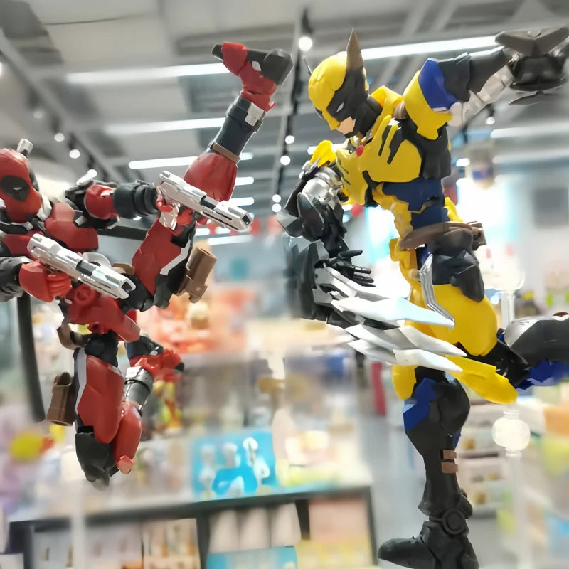 in stock Deadpool and Wolverine 1/9Action Figure PVC Assembled Model Toy Collection Gift for Boys MORSTORM Original