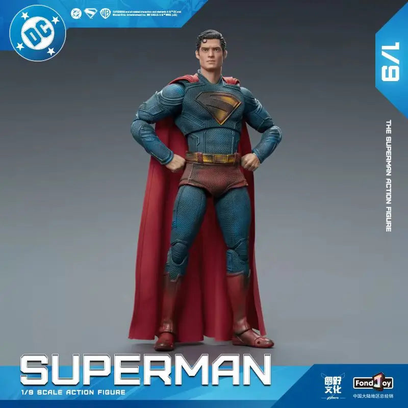New 19cm In Stock Fondjoy Genuine Dc Movie Version Of Goodman New Superman Assembled Model Hand-Made Ornaments Toy Gift