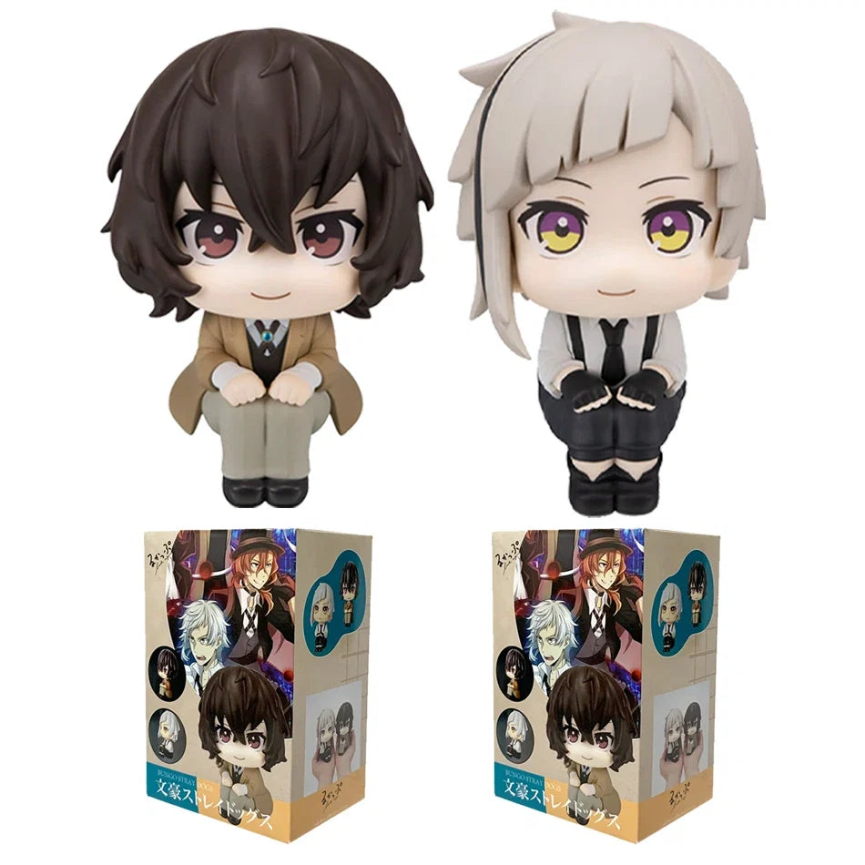 NEW megahouse look up bungou dogs vadios dazai osamu nakajima atsushi action figure toys pvc model kawaii q doll collection