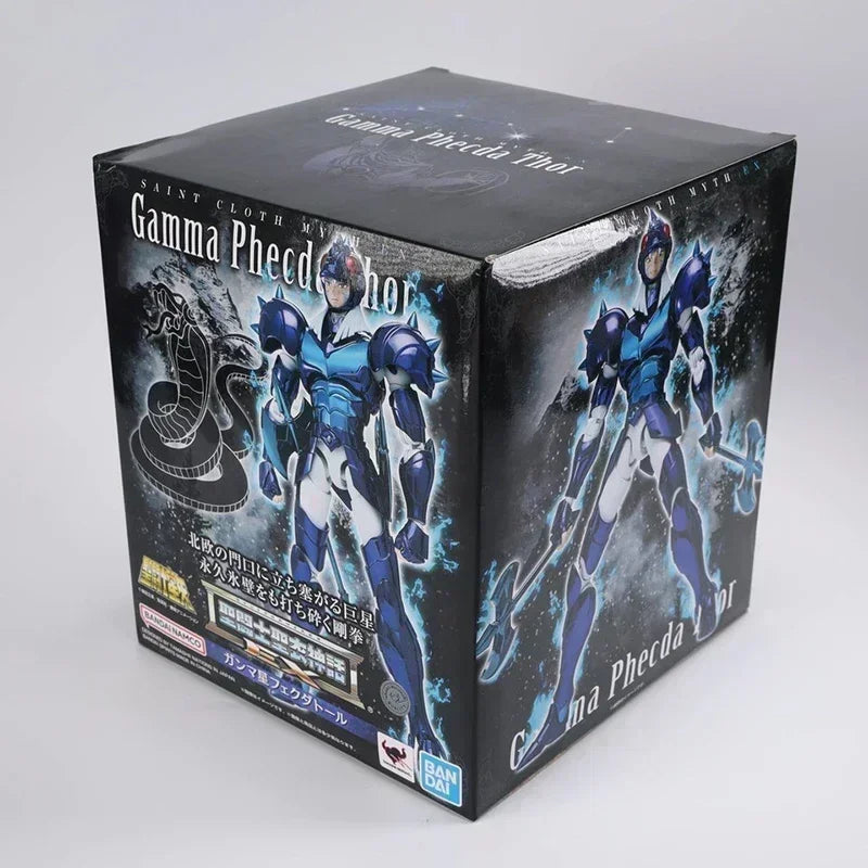 In Stock Bandai Saint Seiya Anime Figures SAINT CLOTH MYTH EX Gamma Phecda Thor Action Figures Toys Kids Gifts 25cm Model Doll