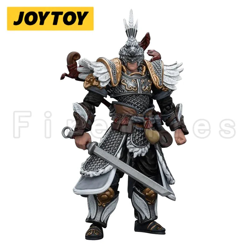 1/18 JOYTOY Action Figure Dark Source JiangHu Northern Hanland Empire White Feather Snowfield Archery Cavalry Horse