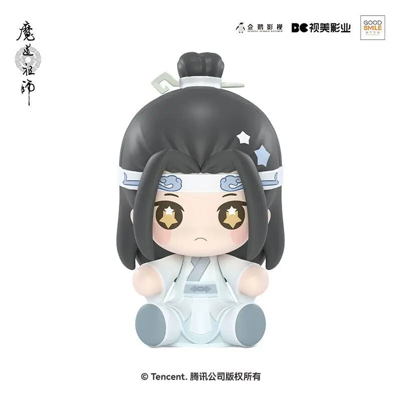 Original Genuine GSC Huggy Good Smile Wei Wuxian Lan Wangji 6CM Anime Character Q Version Model Collectible Toys Holiday Gift
