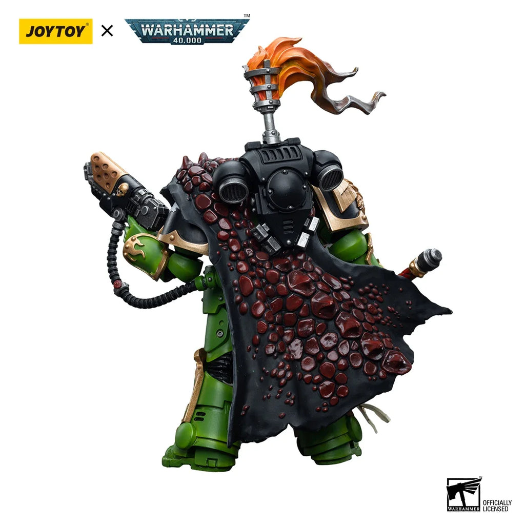 [IN STOCK] JOYTOY Warhammer 40,000 1/18 Action Figure Salamanders  Captain Adrax Agatone Model