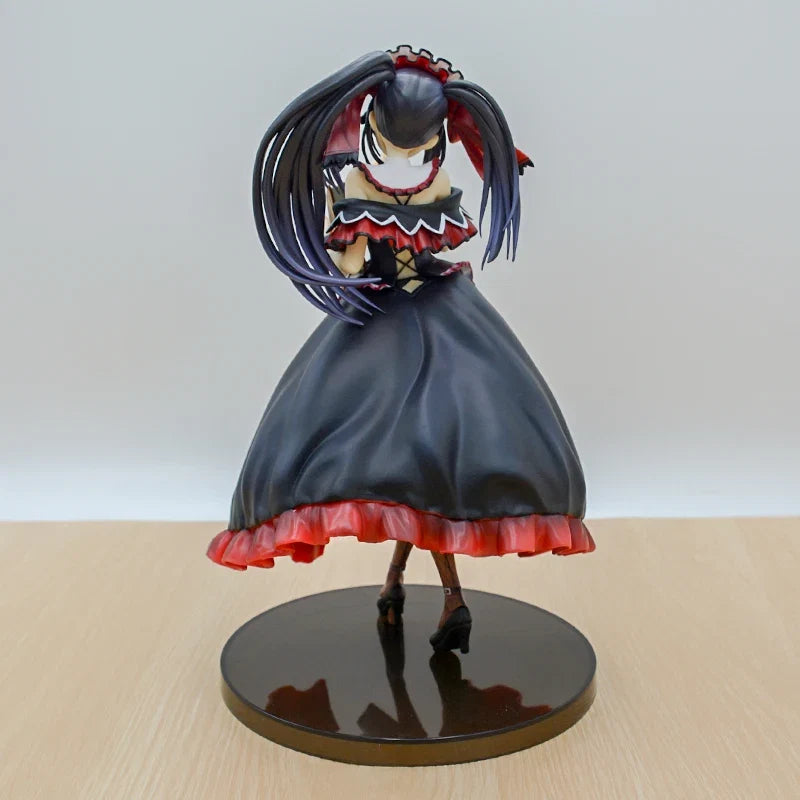 24cm KDcolle Date A Live Kurumi Tokisaki Anime Girl Figure Date A Bullet Yatogami Tohka Action Figure Adult Sexy Model Doll Toys