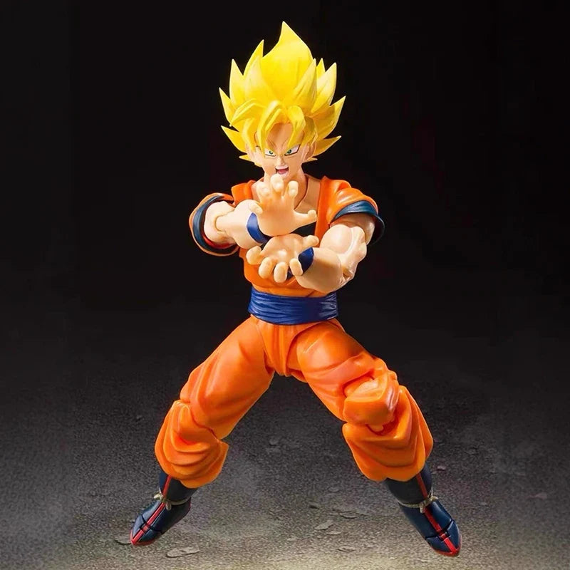 Shf Dragon Ball Z Anime Figures Super Saiyan Full Power Son Goku Vegeta Action Figure PVC Movable Collection Model Toys Gift