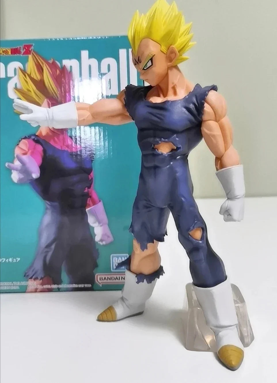 Bandai Banpresto Action Figure Ichiban Kuji Dragon Ball VS Omnibus Ultra G Prize Vegeta SSJ (Majin) Masterlise Anime Model Toys