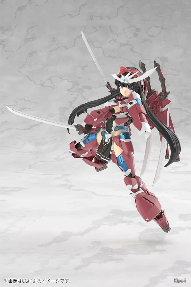 In Stock Original KOTOBUKIYA Frame Arms Girl Grande Scale Magatsuki 25cm Animation Assembled Movable Figures Toy Ornaments
