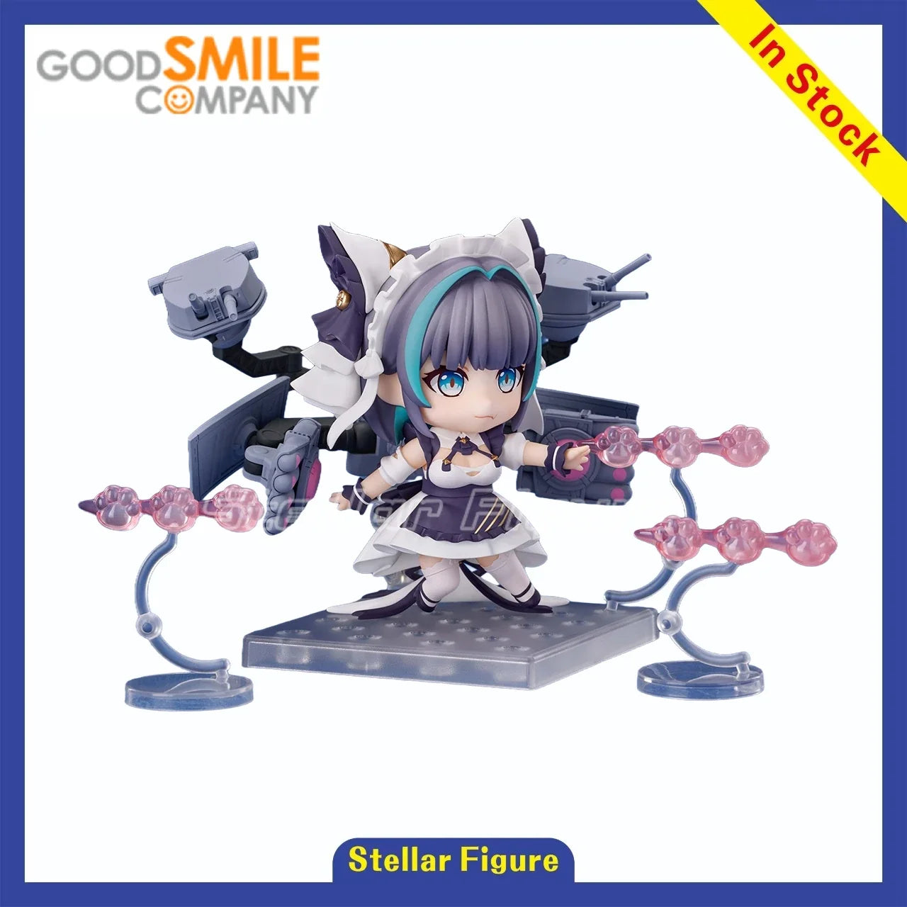 【SF】In Stock GSAS GSC Nendoron 2131 DX Azur Lane HMS Cheshire 2PCS Figures Model Collection Gift