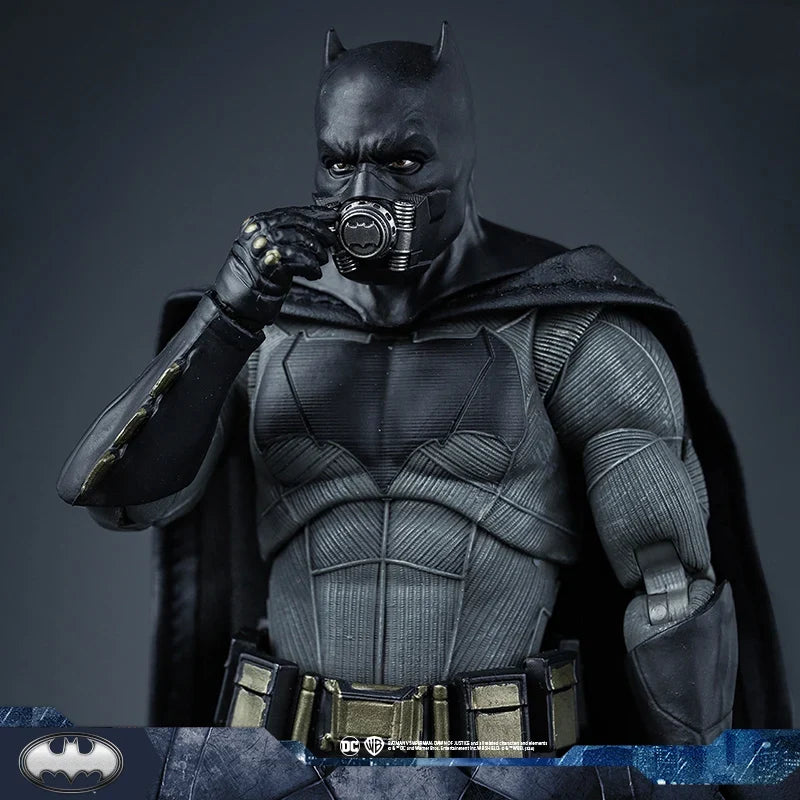 DC Batman Fondjoy Batman Movie Character Model Limited Head Sculpt Action Figures 19cm Collect Ornaments birthday gifts for boys