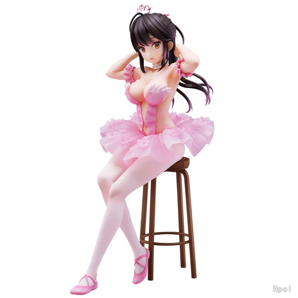 【Auf Lager】 UnionCreative Flamingo Ballet Ponytail Girl Figur Spielzeug Ornament Geschenk