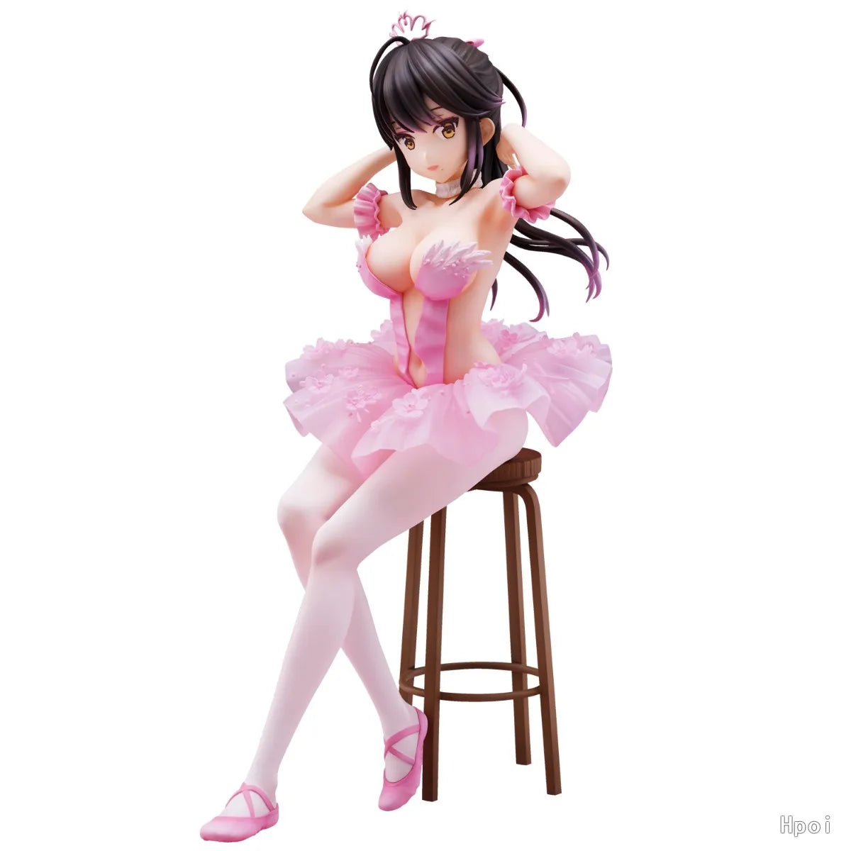 【Auf Lager】 UnionCreative Flamingo Ballet Ponytail Girl Figur Spielzeug Ornament Geschenk