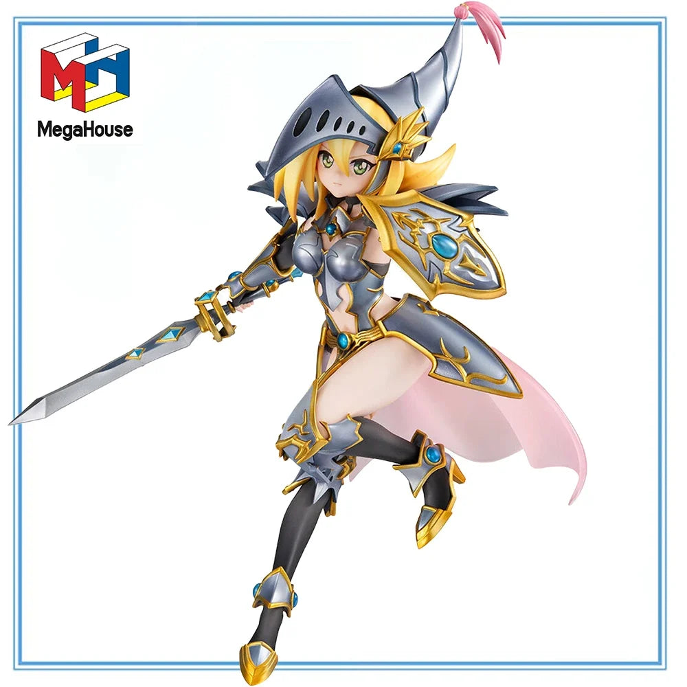 100% Original MegaHouse Art Works Monsters Yu-Gi-Oh! Duel Monsters Ryuukishi Black Magician Girl Collection Series Model Toys