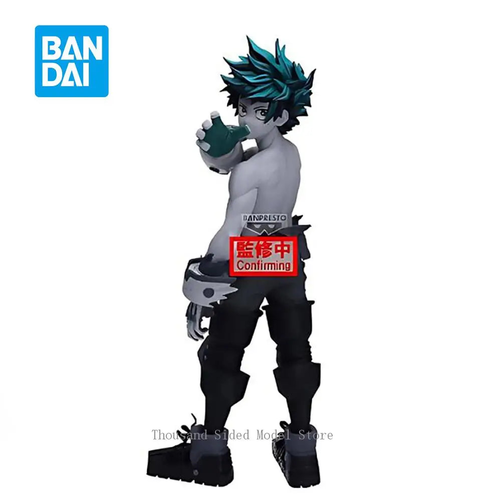 Original Banpresto My Hero Academia Noir Edge Collection Midoriya Izuku Action Figure Toy Kids Gift Collectible Model Ornaments