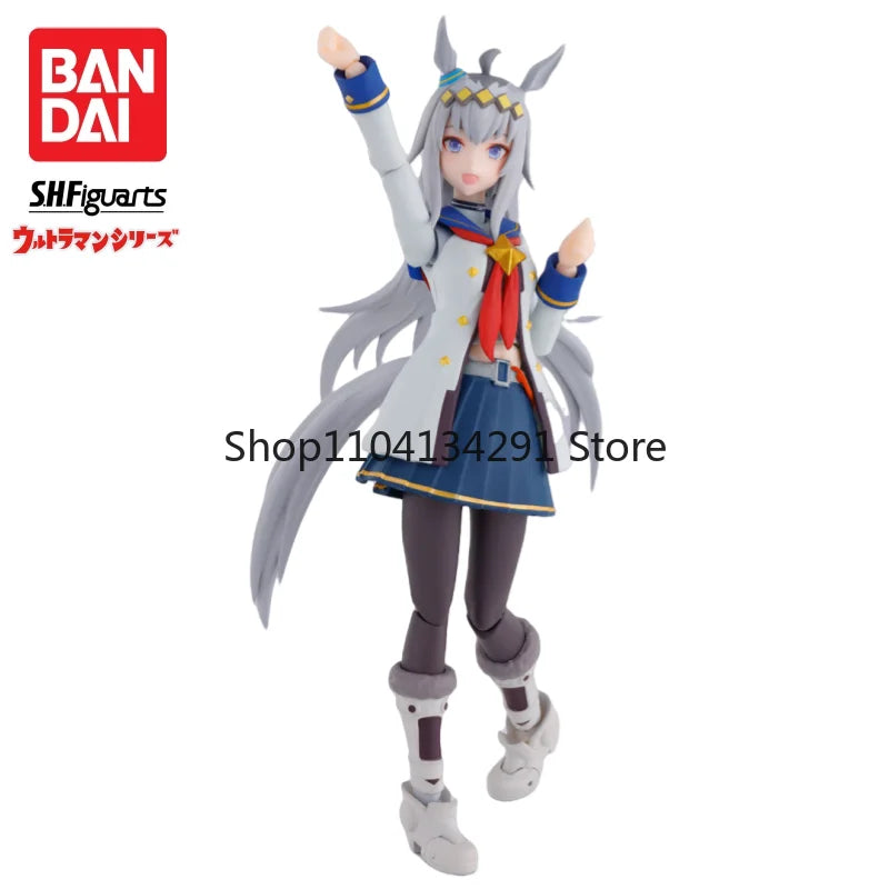 Original Bandai Soul Limited Edition Bandai SHF Umamusume Pretty Derby Small Chestnut Hat Model Figurine Children's Toy Gift
