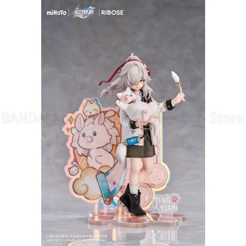 August 2025 Pre-sale Original RIBOSE RISE UP Series Honkai: Star Rail Little One Cat Jingyuan Ver. Ornament Model Toys Gift