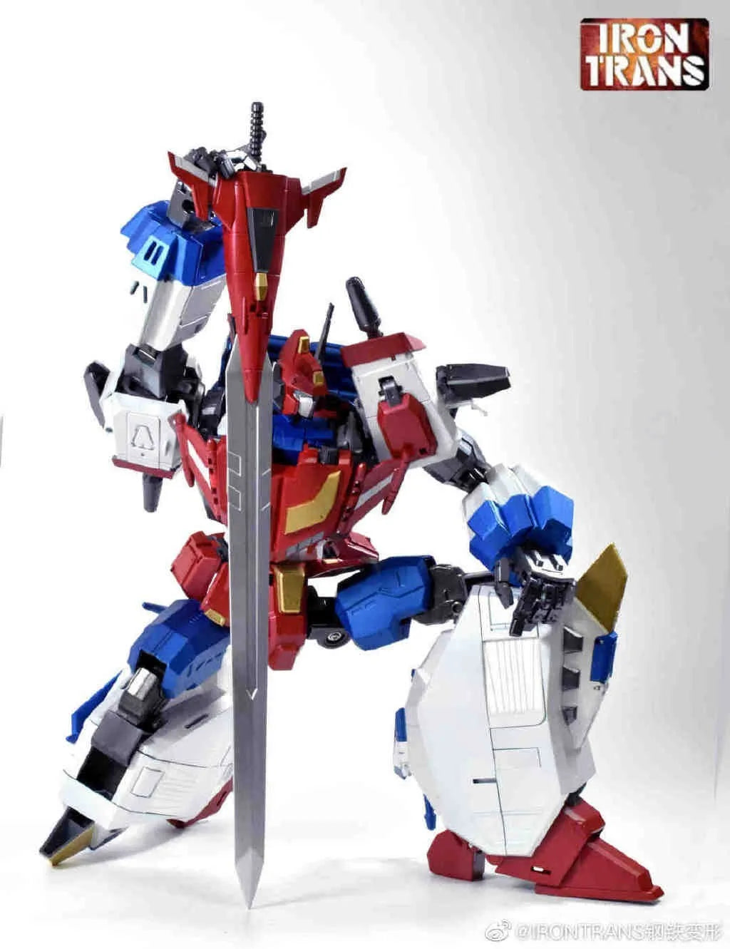 NEW Transformation Irontrans IR-V01 IRV01 Star Blade Star Saber Prime Leader Spaceship MP Ratio Action Figure Toy