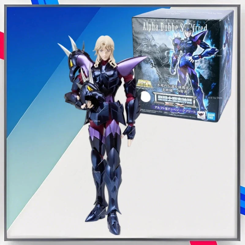 In Stock Saint Seiya Bandai Saint Clothes Myth EX Version God Fighter EX Tianshu Star Czech Fried Collection Gifts Toys