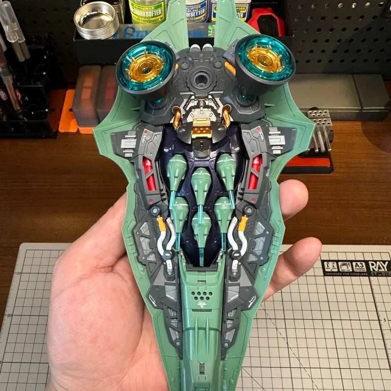 Aerospace Model Works Osiris Aerial Dominator 1/100 Scale Assembling Mecha Toy LED Lighting Movability Collectible Action Figure