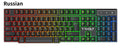 TF200 Wired Keyboard Mouse Combos 104 Keys RGB Blacklight Multi-function USB Gaming Keyboard English Russian for Game Office