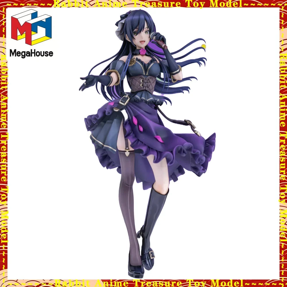In Stock Original Genuine MegaHouse Figure THE iDOLM@STER Shiny Colors Shiro Sayo Brilliant Stage Non Scale PVC ABS Collectible