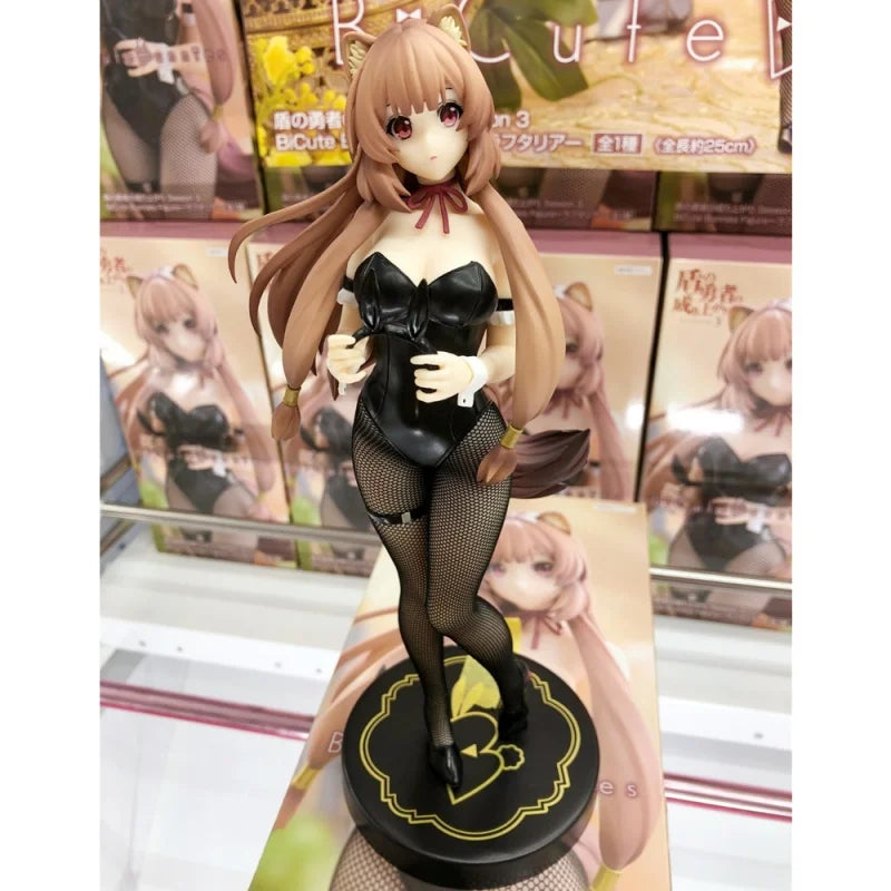 Original Furyu  Bicute Bunnies The Rising Of The Shield Hero Raphtaria Pvc Anime Figure Action Figure Model Toys Customized Gift