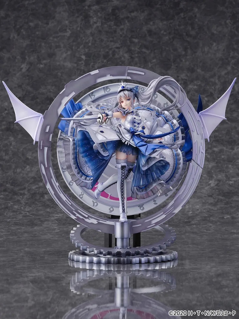 SSF Original:DATE A LIVE Tokisaki Kurumi White Queen Royal Dress PVC Action Figure Anime Figure collectible Model Toys Doll Gift