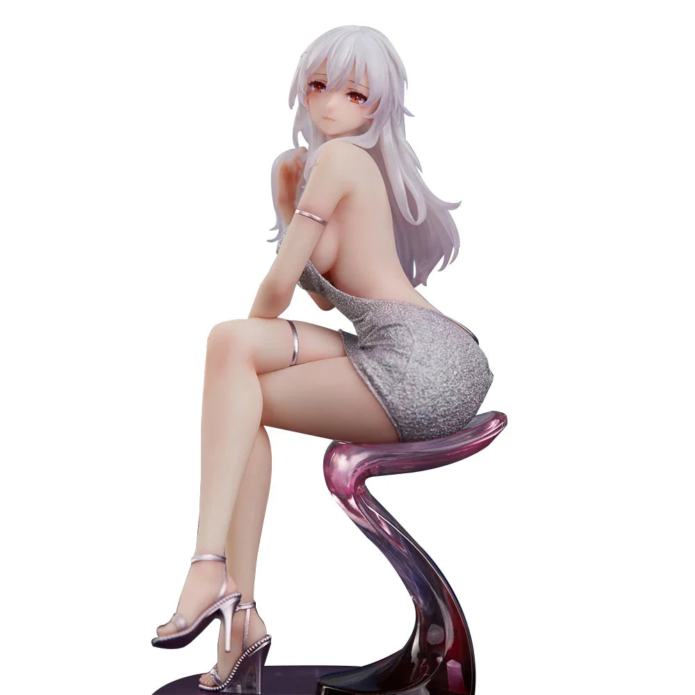 Serinas Figur Serinas Sitzende Actionfiguren Serinas Figuren Puppe PVC Modell Spielzeug Erwachsenen Ornament Sammlung Statue Geschenke 23 cm