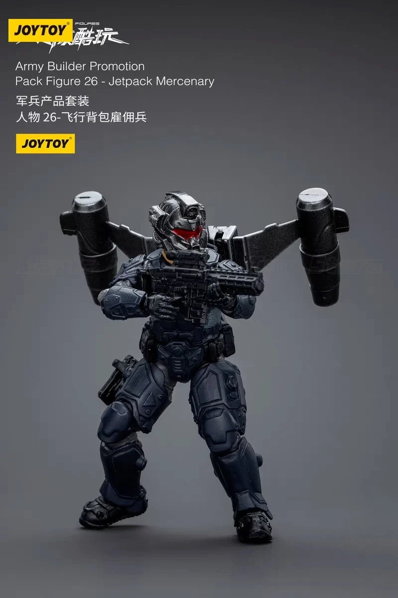 【In Stock】JOYTOY Army Builder Promotion Pack Figure 26 -Jetpack Mercenary 1/18 Action Figure Toys