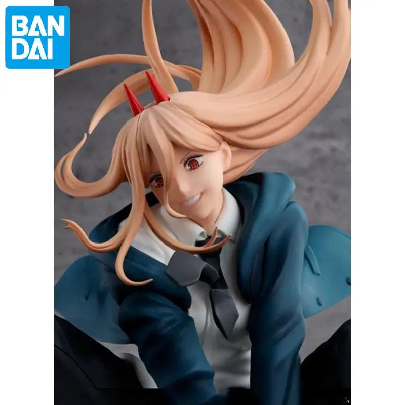 23Cm Genuine Official Original Bandai Spirits Chainsaw Man Power Figure Anime Genuine Collectible Boxed Model Dolls Toy