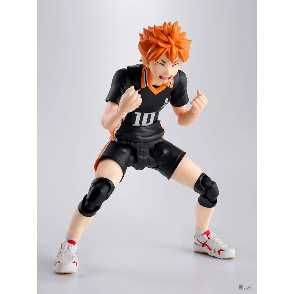 100% Authentic In Stock Genuine Bandai S.H.Figuarts Shoyo Hinata Haikyu!! Anime Action Figure Collection Model Toy