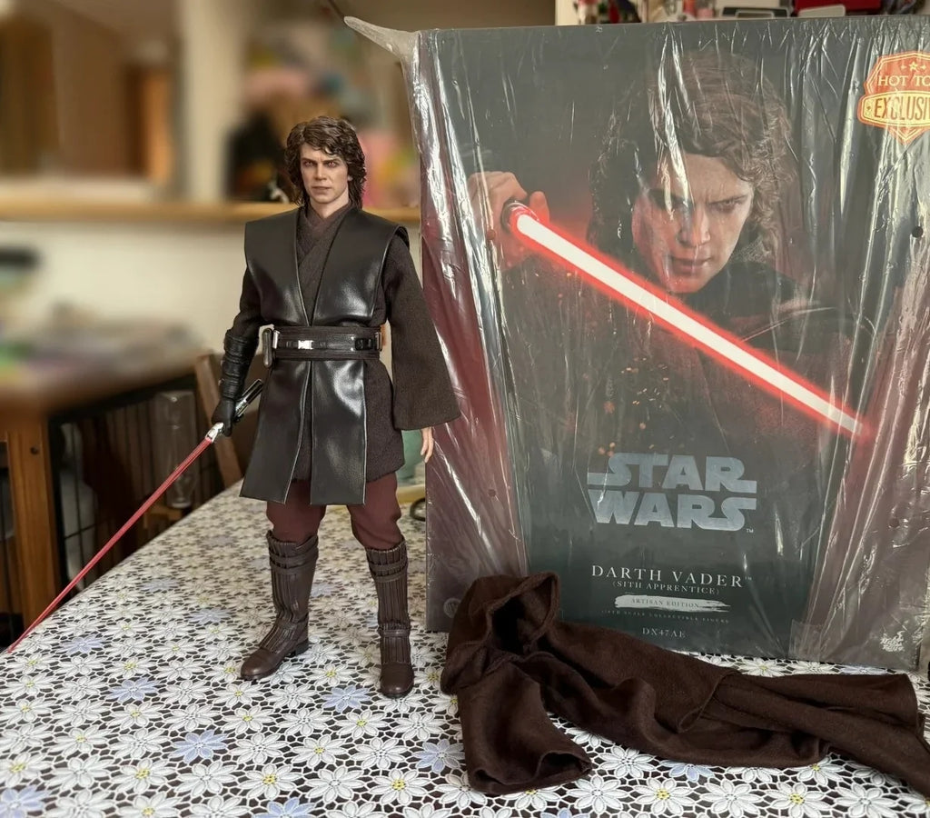 1/6 Hot Toys Enchanted Anakin DX47AE Action Figures Hottoys Star Wars Ht Skywalker Sith Apprentice DX47AE Transplant Toys Gift