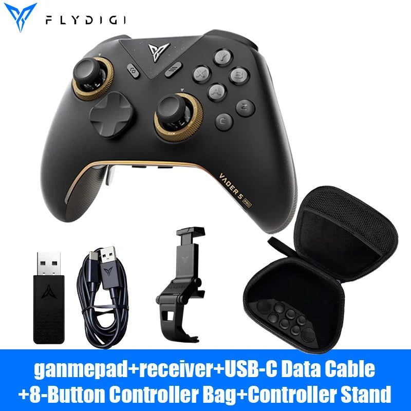 In Stock Flydigi Vader 5 Pro global version Wireless Bluetooth Gamepad Controller Multi-Platform for PC NS2 Mobile Steam Tablet