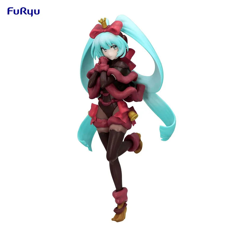 In Stock FuRyu SEGA TAiTO Hatsune Miku PVC Series Hatsune Miku Doll 14-18CM Anime Action Figures Model Collection Toy