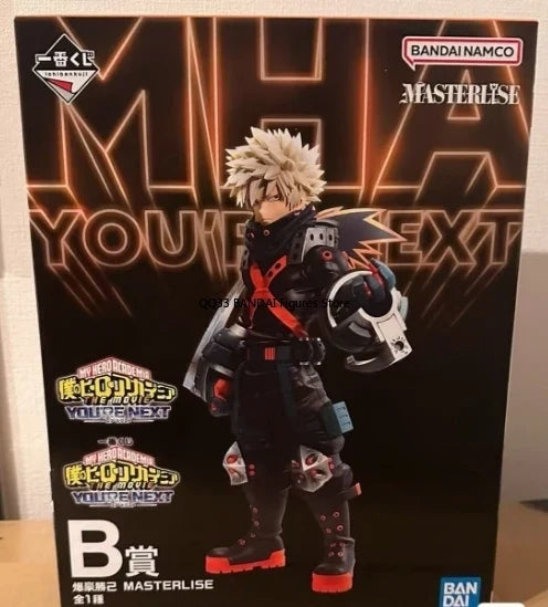 Original My Hero Academia Katsuki Bakugou Midoriya Izuku Todoroki Shoto STEALTH SUIT Ver.world Heroer'mission Figure Model Gift