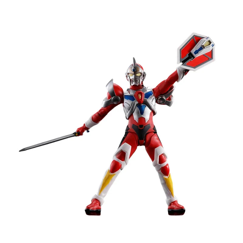 Bandai Genuine SHF Electronic Superhuman Gridman THE HYPER AGENT Anime Action Figure Collectible Model Toys Ornaments Gift Kids