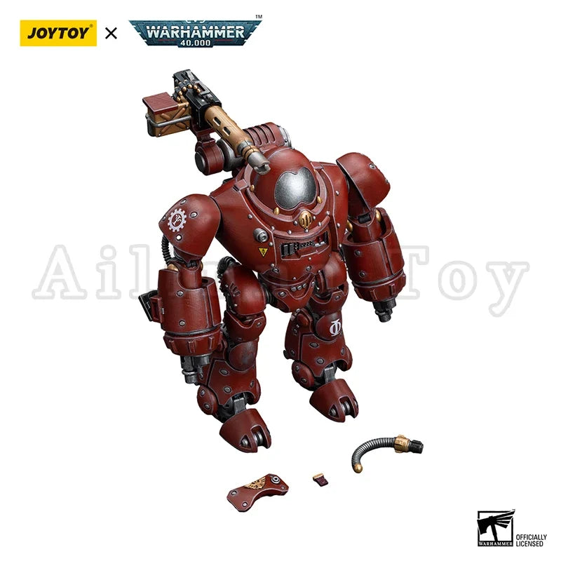 JOYTOY 1/18 Action Figure 40K Adeptus Mechanicus Kastelan Robot with Heavy Phosphor Blaster Anime Model