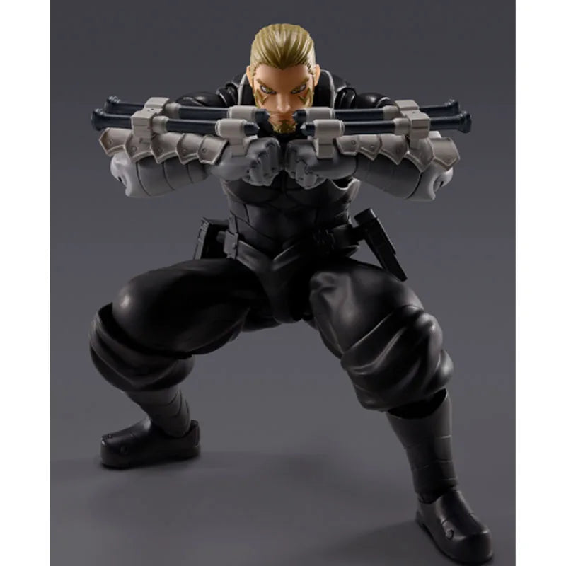 out of stock Bandai S.H.Figuarts Kaiju No. 8 Model Kit Genuine SHF Isao Shinomiya Anime Action Figure Collection Model Toys