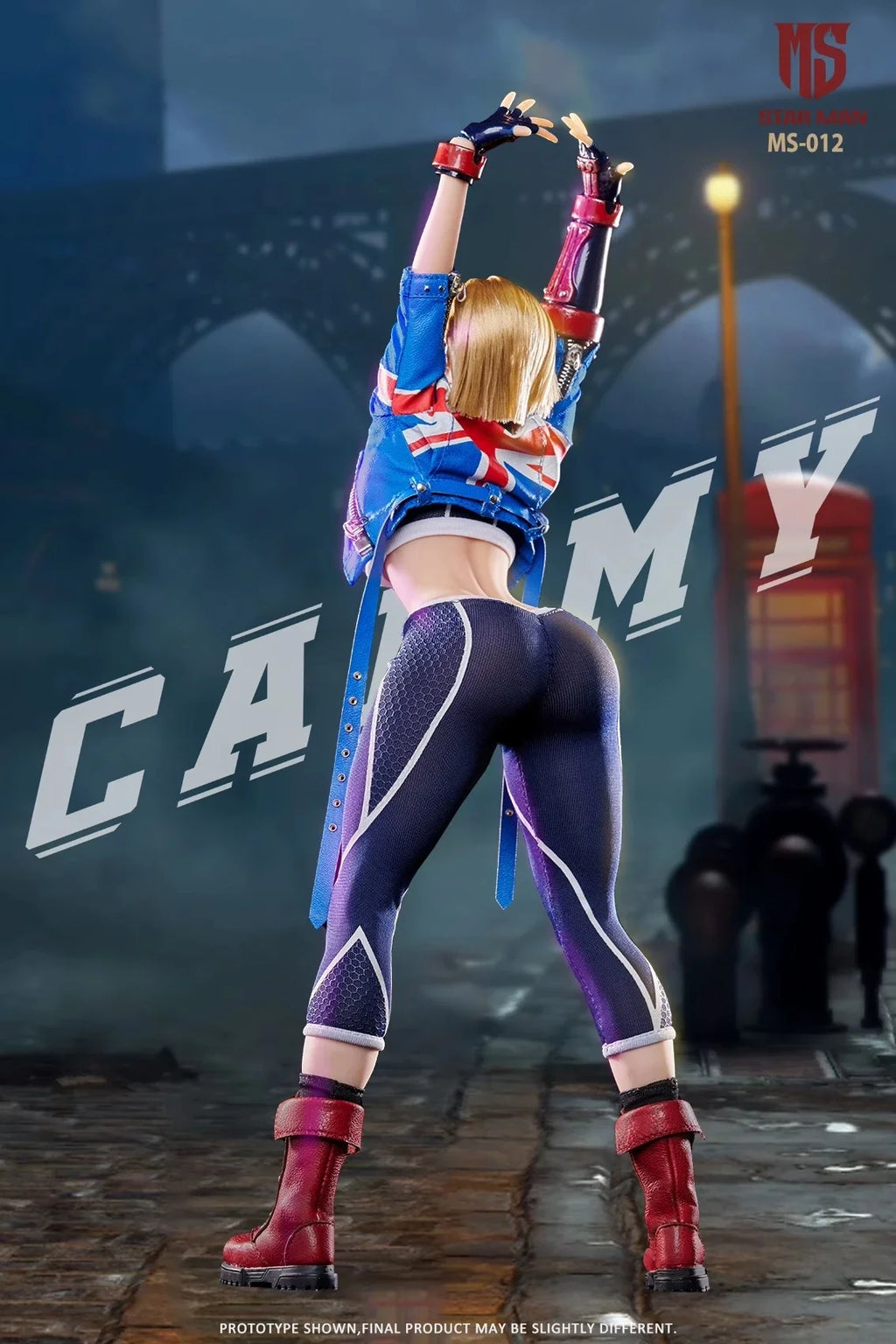 In Stock Star Man Ms-012 1/6 Scale Female Soldier Agent Cammy Game Series Fighting Master 12-Inches Action Figure Model Toy ﻿