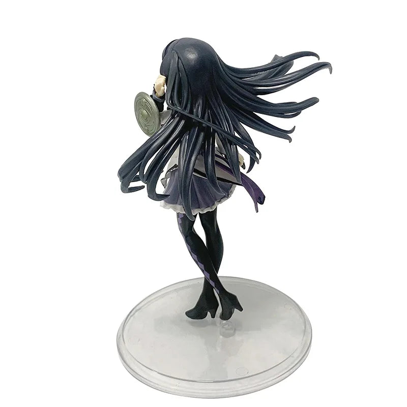 Anime Puella Magi Madoka Magica Figure 17cm Akemi Homura Action Figural Pvc Model Kawaii Decoration Doll Kids Toy Christmas Gift