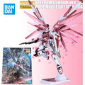 Bandai Freedom Gundam Action Figure MG Pink Sakura 2.0 Freedom Gundam Model Kit Toy Paint Modification