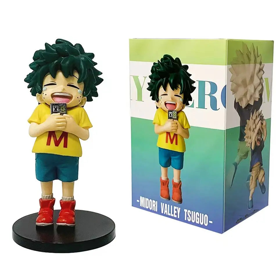 New Arrival | In Stock Gift | My Hero Academia Childhood Izuku Midoriya / Childhood Katsuki Bakugo Figure Model Decoration Doll
