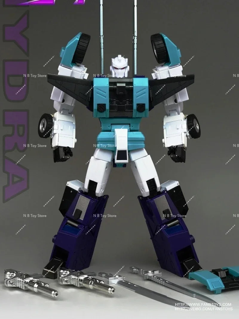 Transformation FansToys FT-28 FT28 Hydra SIXSHOT Alloy Parts  Action Figure Toys with Box