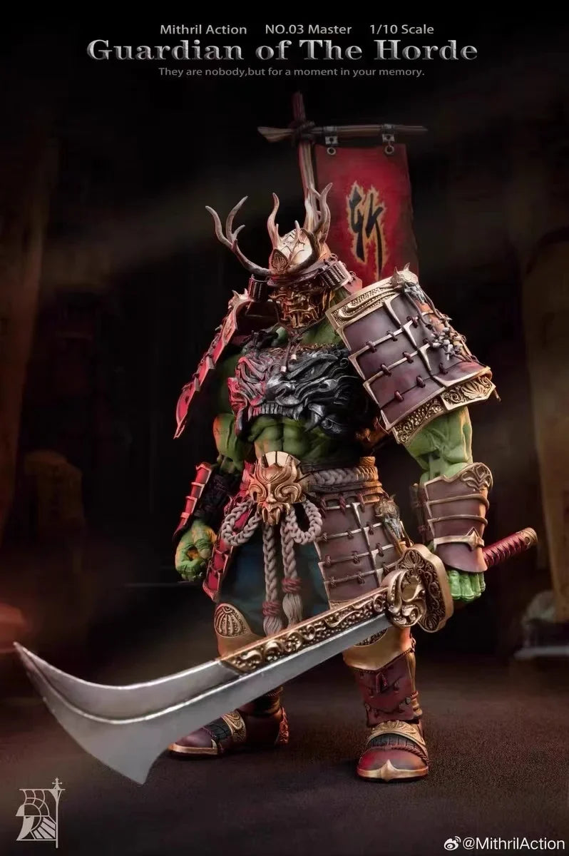 Mithril Action 02 Berserker 03 Master NO.04 Morna 1/10 Scale Guardian of The Horde Action Figures Models Toys