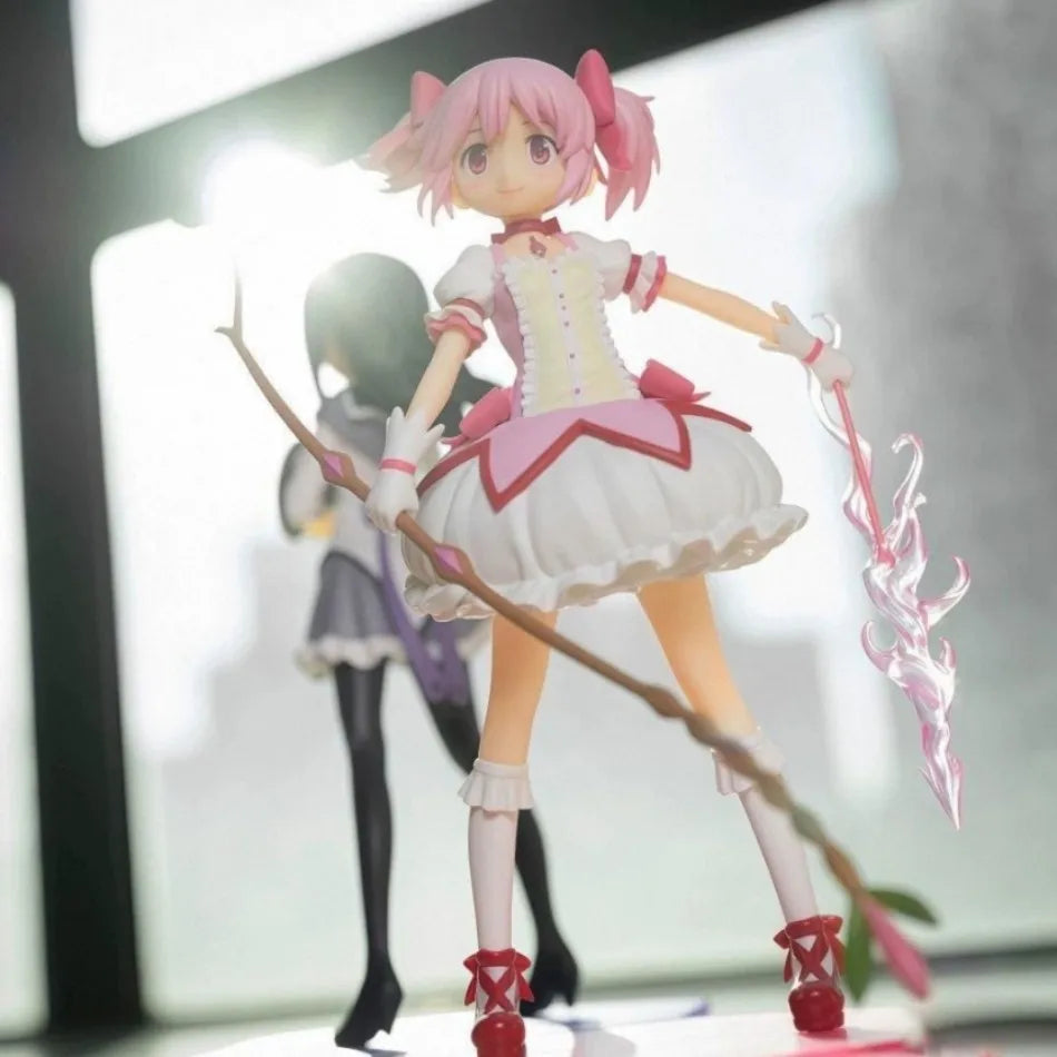 HOT Anime Magikano  Puella Magi Madoka Magica Figure PVC Model Doll Desktop Decoration Action Figurine Collecting Toy Kid Gifts