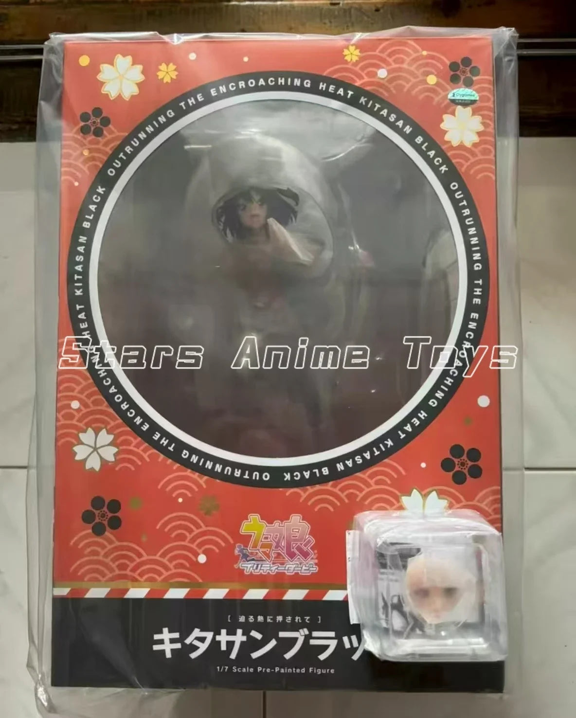 Original Kotobukiya PrettyDerby Kitasan Black Is Driven By The Approaching Enthusiasm 1/7 Animation Figures Models Toy