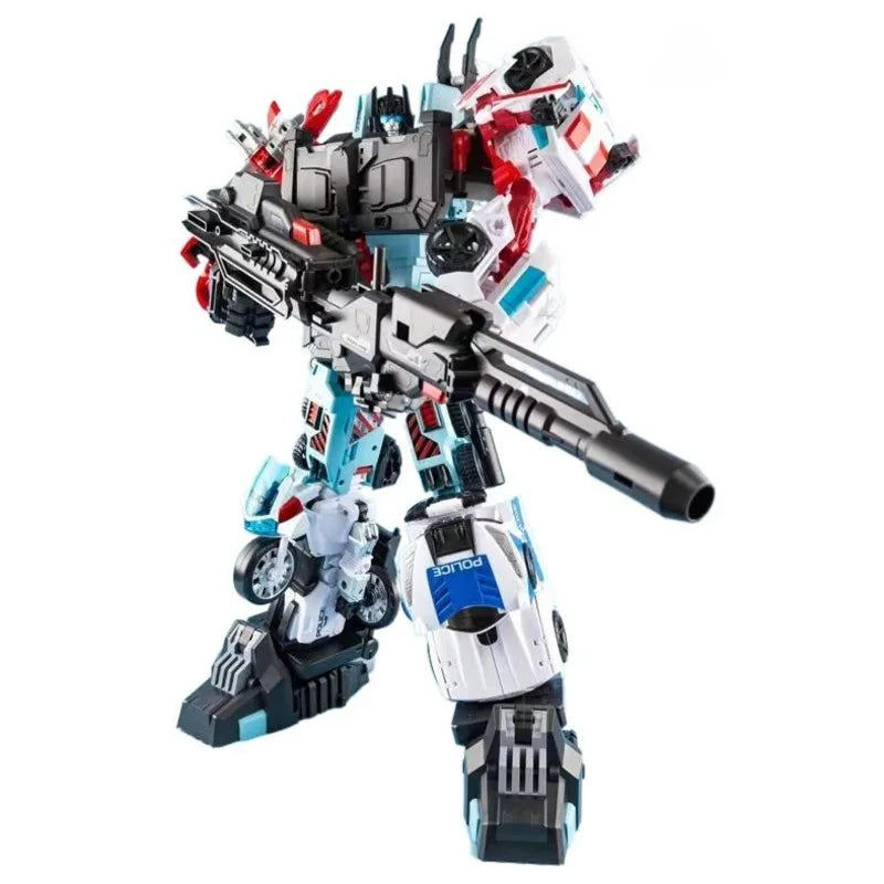 Demon Knight DK Defensor DK01-05 5in1 G1 Transformation Masterpiece Transformation Action Figure Toy Model Deformation Car Robot