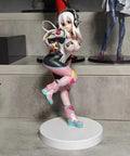 100% genuine Lowest promotional price Japanese original anime figure super sonico  racing suit pink ver action figure